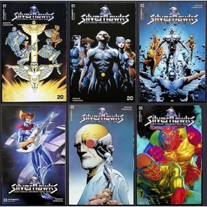 SilverHawks 1 2 3‎ 5 Dynamite 2025 6x Lot Lucio Parrillo Bluegrass Mon*Star